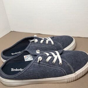 Timberland Women's Blue Canvas Sneakers